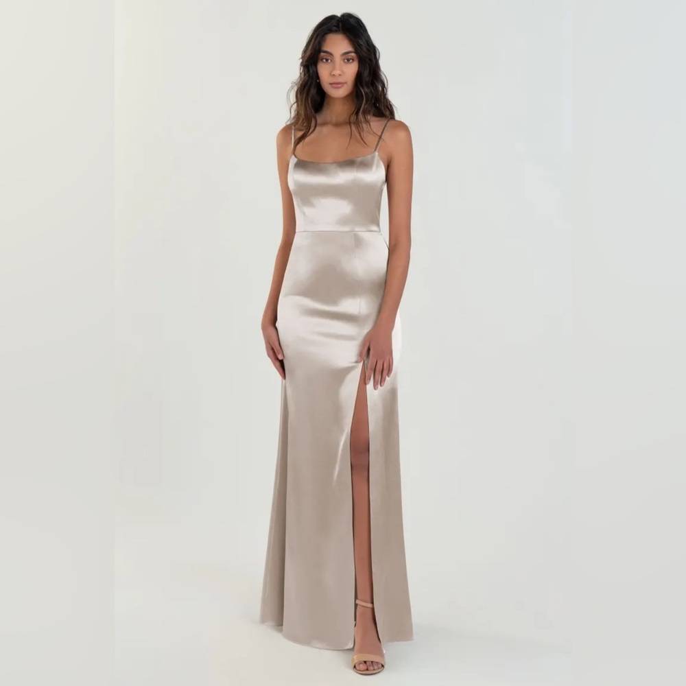 Jenny Yoo Chase Dress - Latte